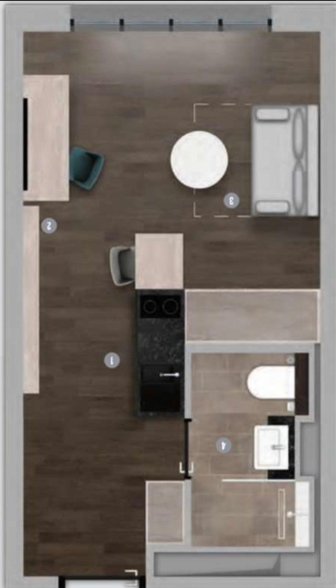 Studio Apartment Uber Den Wolken Berlin Exterior photo